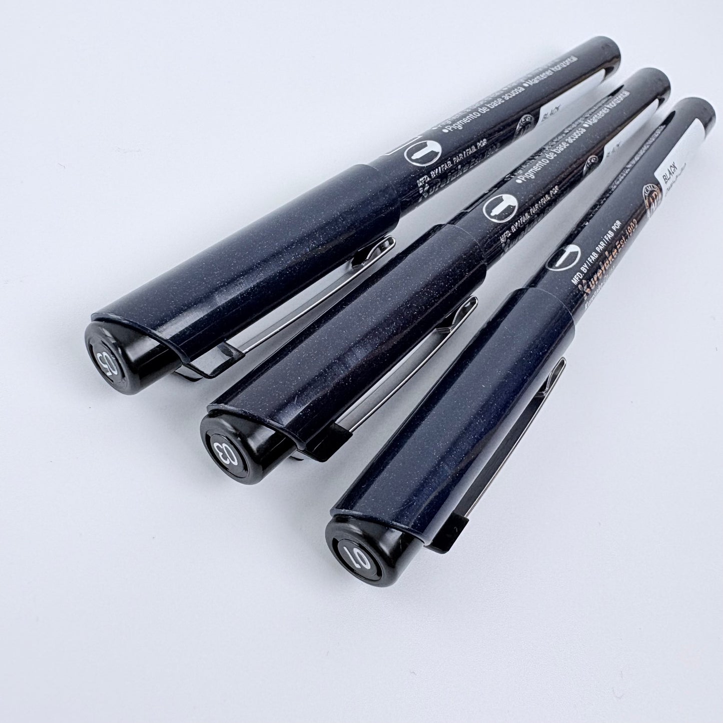 ZIG Mangaka Black 3 ks | Kuretake | Made in Japan