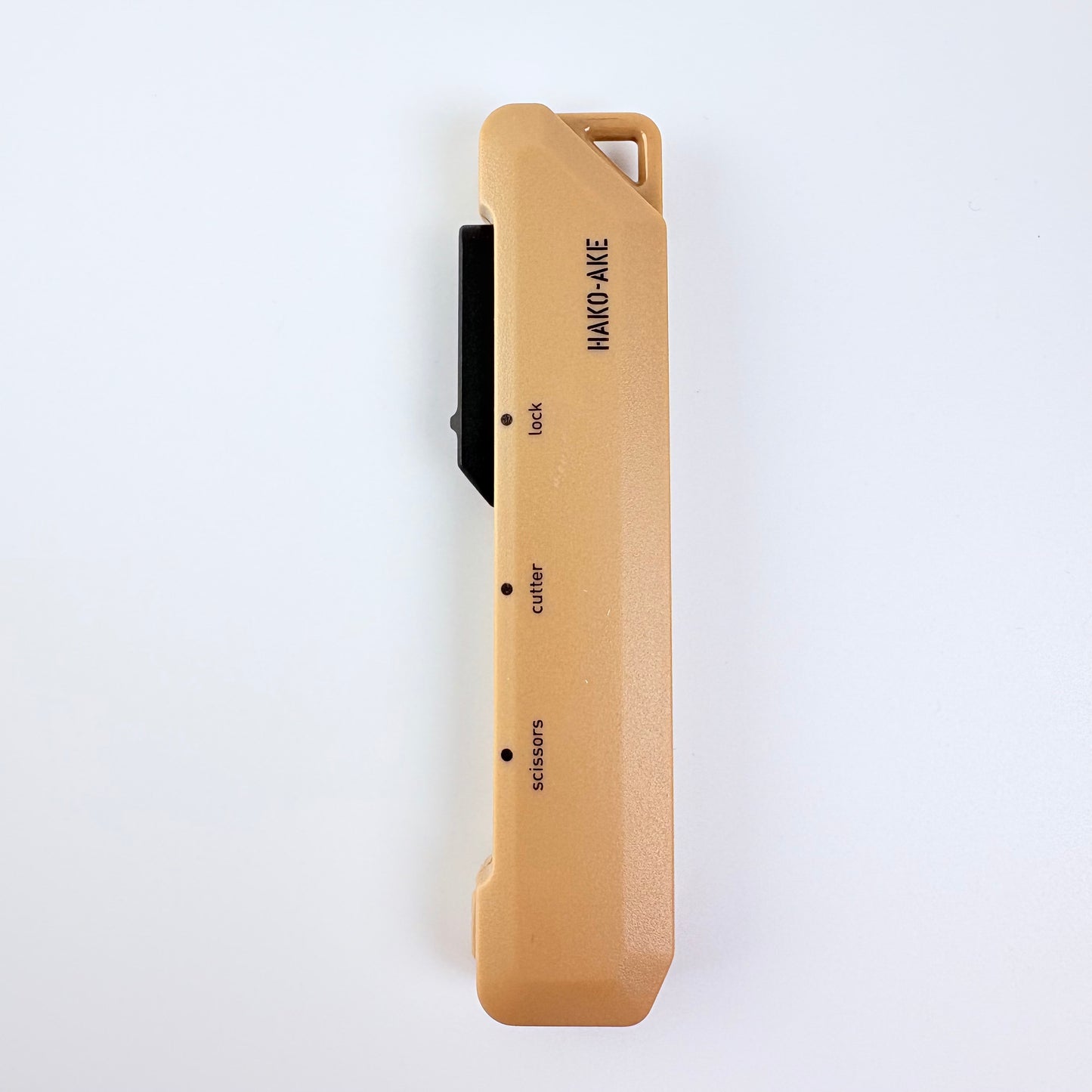 KOKUYO Hako-Ake 2Way přenosné nůžky a otvírák krabic Sand Beige – Made in China