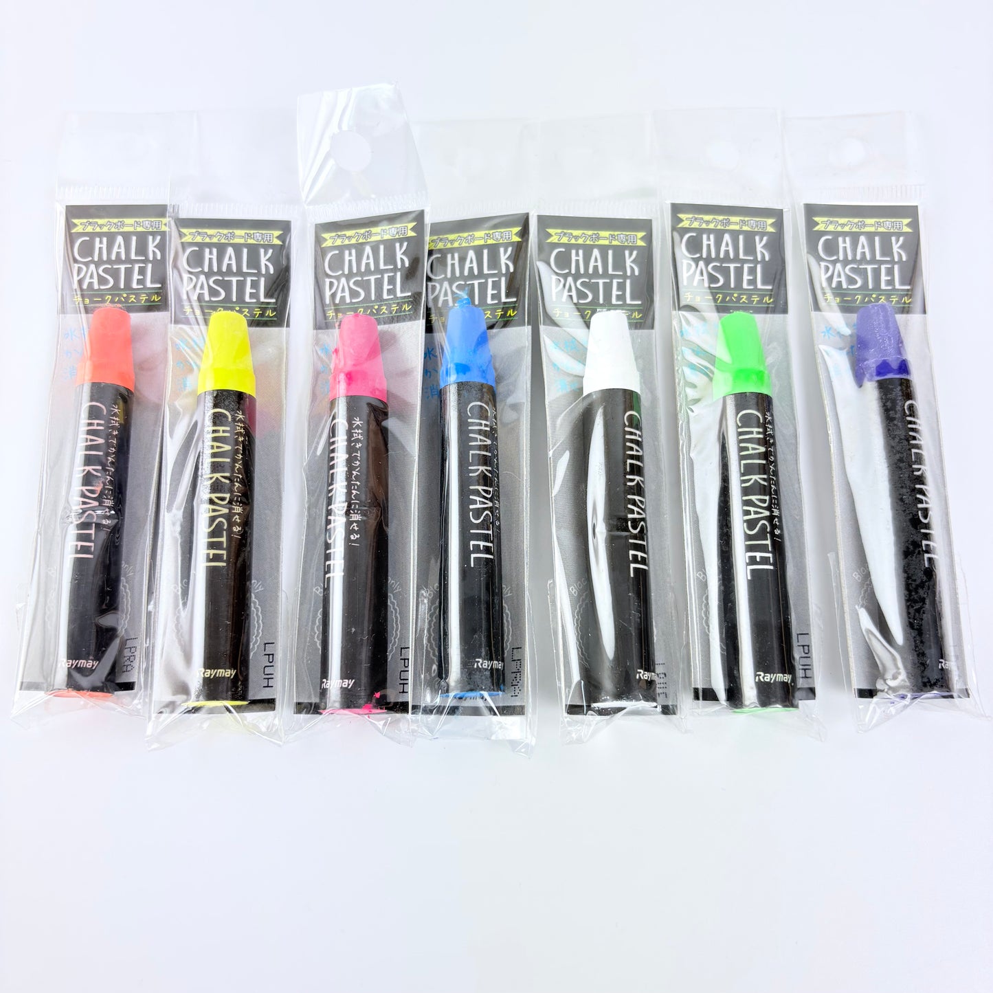 Chalk Pastel na černé tabule Raymay – 7 barev | Designed in Japan