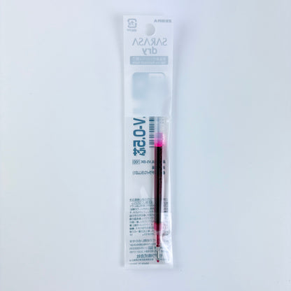 Náhradní náplň do gelového pera ZEBRA Sarasa Dry JLV-0.5 červená | Made in Japan