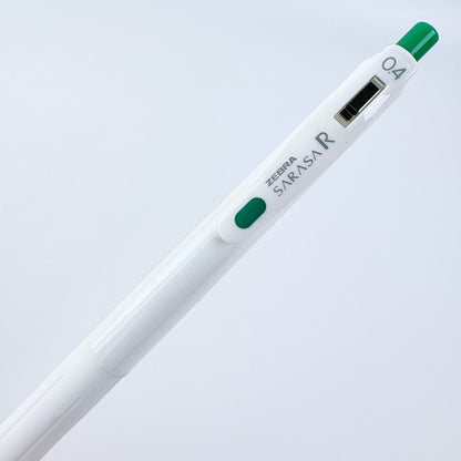 Gelové pero Zebra Sarasa R 0,4 mm | Made in Japan