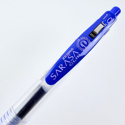 Gelové pero Zebra Sarasa Clip 1,0 mm | Made in Japan