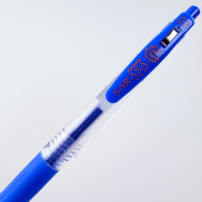 Gelové pero Zebra Sarasa Clip 0,3 mm | Made in Japan