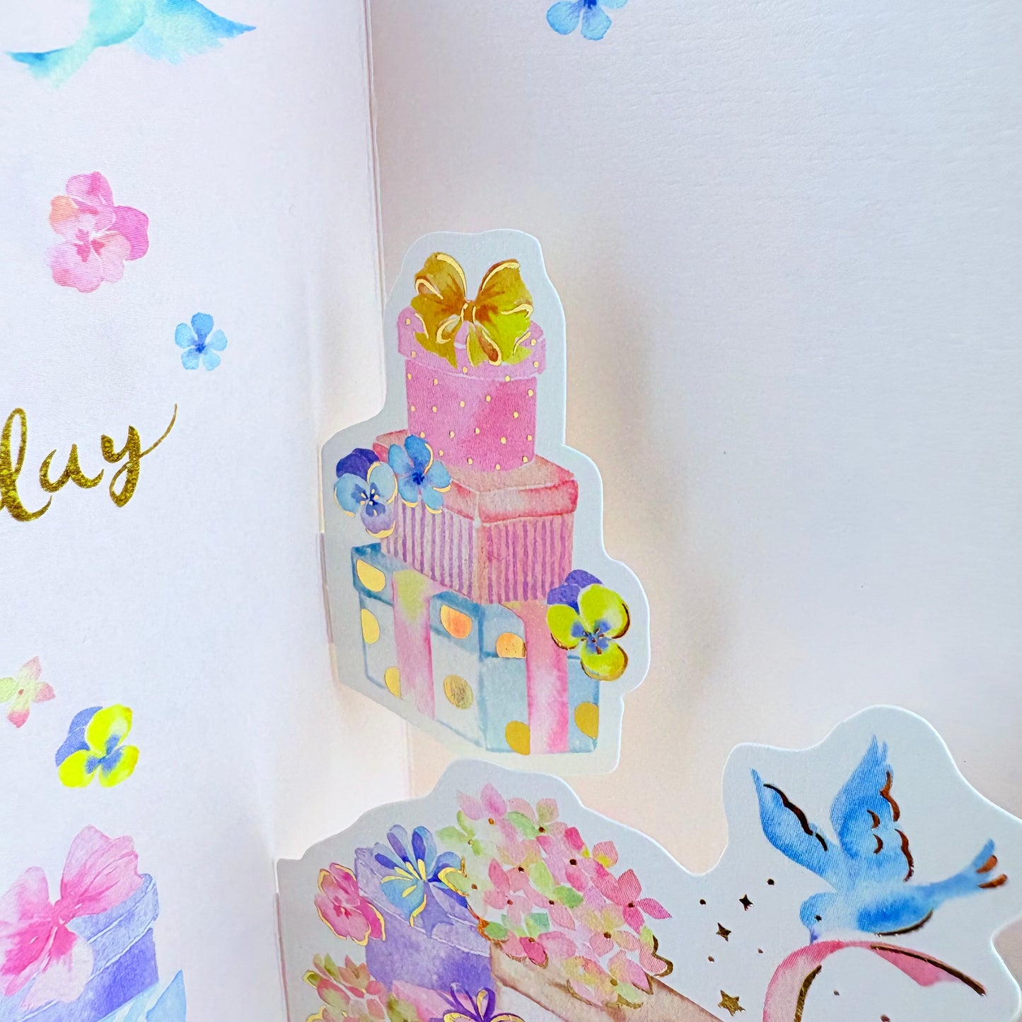 Japonské narozeninové přání Creald Happy Birthday | 3D | Made in Japan