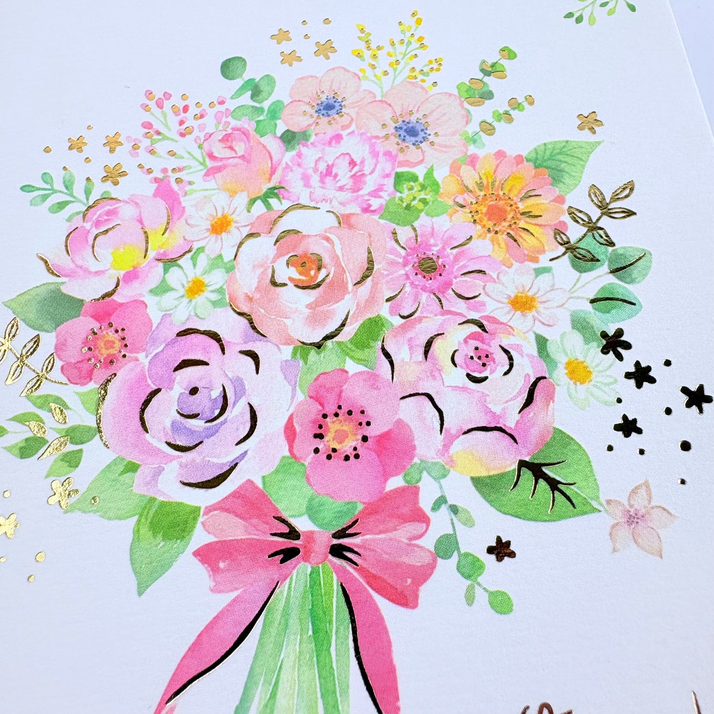 Japonské děkovné přání Creald Thank You Bouquet | 3D | Made in Japan