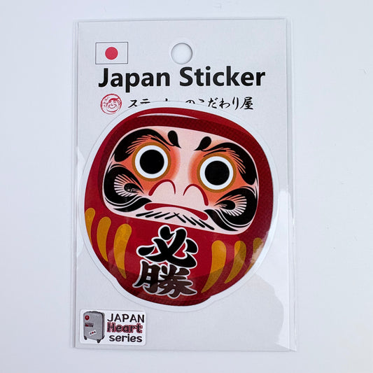 Japonská samolepka Daruma  – Made in Japan