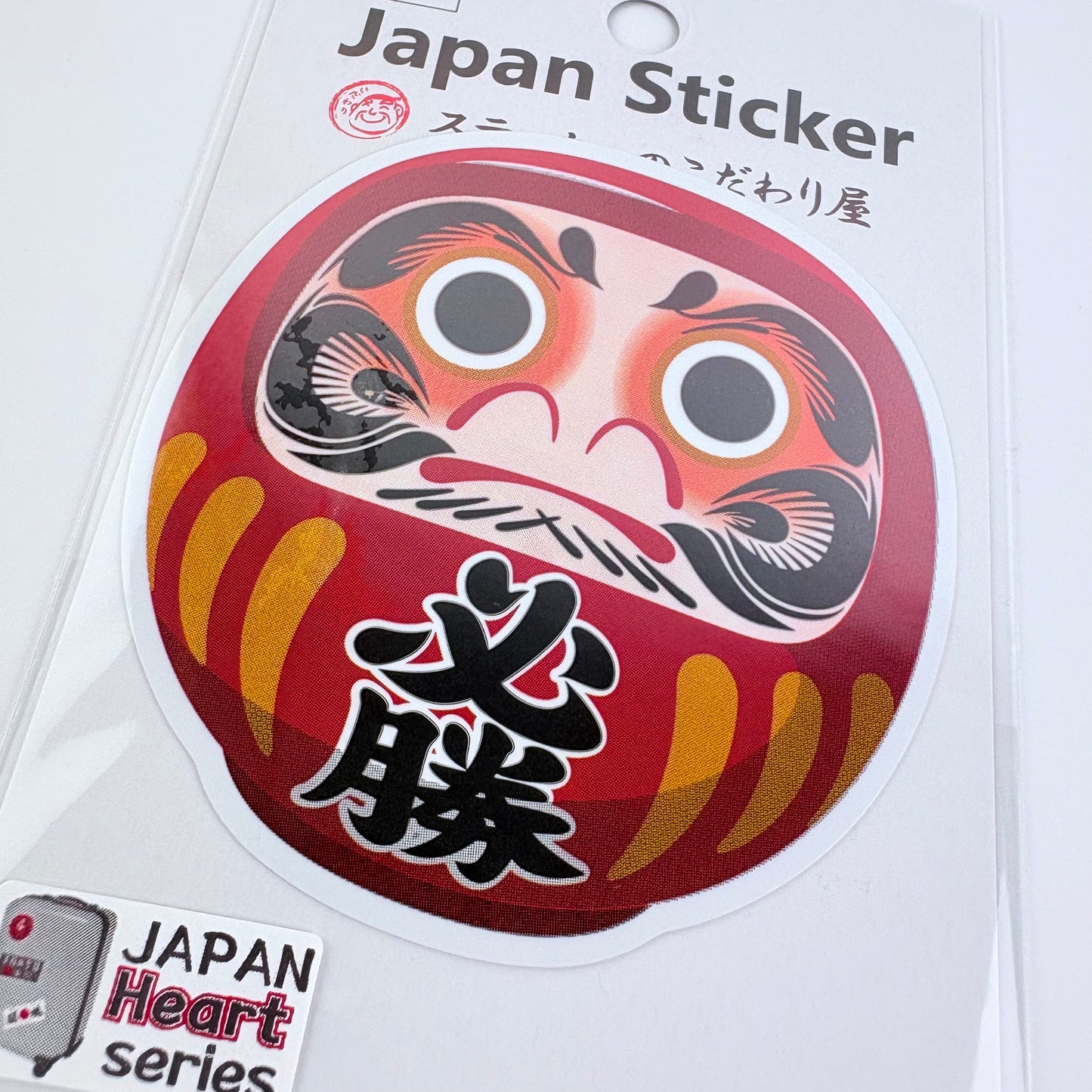 Japonská samolepka Daruma  – Made in Japan
