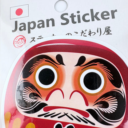 Japonská samolepka Daruma  – Made in Japan