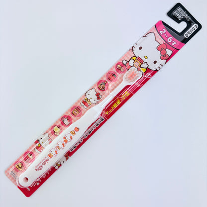 Dětský zubní kartáček Ebisu Hello Kitty – pro děti 2–6 let, 3 varianty