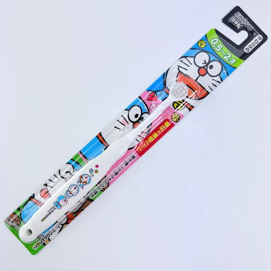 Dětský zubní kartáček Ebisu Doraemon – pro děti 0,5–2 roky, 3 varianty