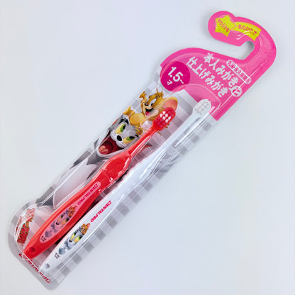 Dětský zubní kartáček DentalPro Tom & Jerry + dokončovací kartáček pro rodiče – 4 varianty