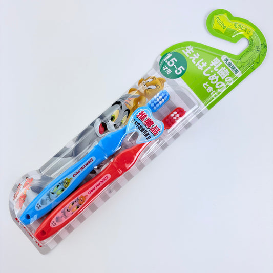 Dětské zubní kartáčky DentalPro Tom & Jerry 2 ks – pro mléčné zuby, 3 varianty