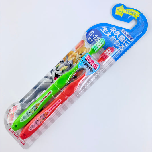 Dětské zubní kartáčky DentalPro Tom & Jerry 2 ks – pro stálé zuby, 3 varianty