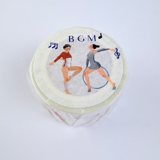 Washi páska BGM – Gymnastika, 30 mm × 7 m