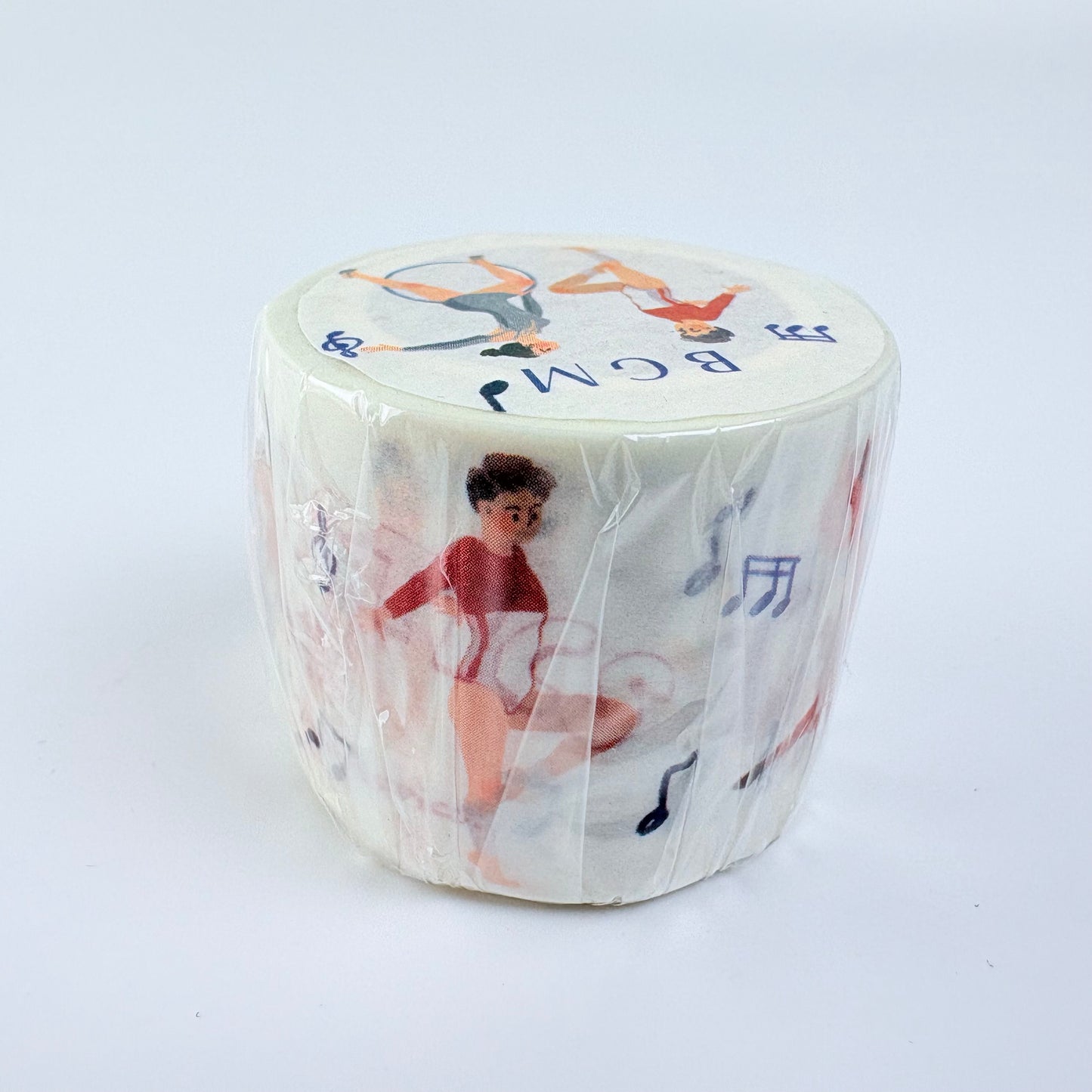 Washi páska BGM – Gymnastika, 30 mm × 7 m