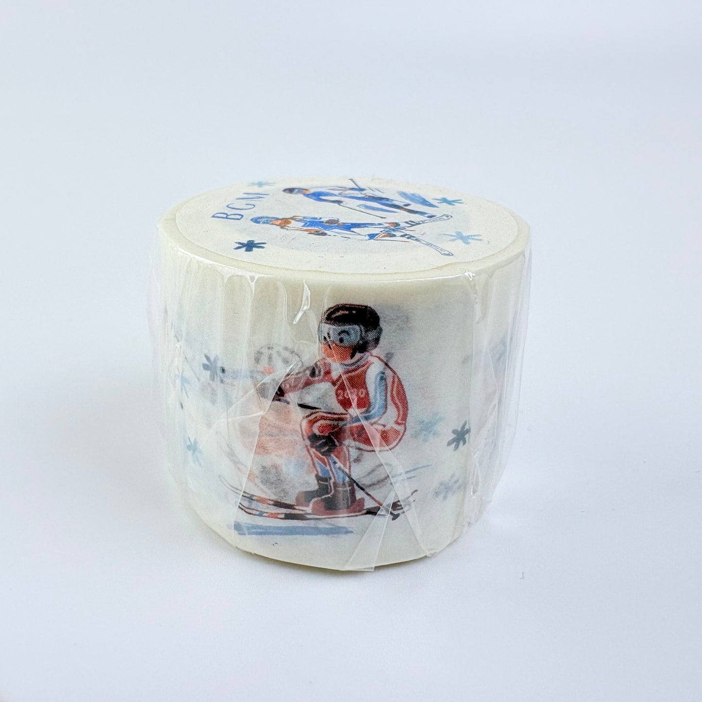 Washi páska BGM – Lyžování, 30 mm × 7 m