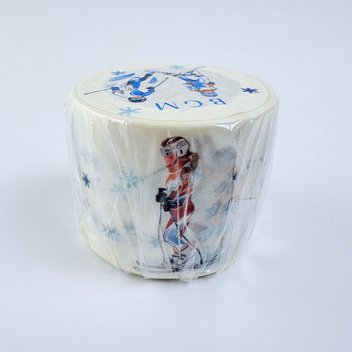 Washi páska BGM – Lyžování, 30 mm × 7 m