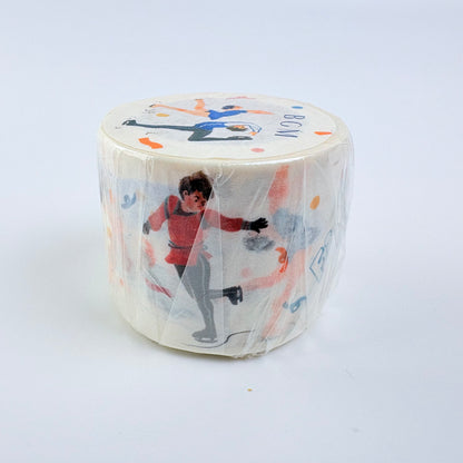 Washi páska BGM – Krasobruslení, 30 mm × 7 m