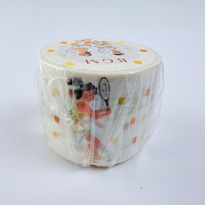 Washi páska BGM – Tenis, 30 mm × 7 m