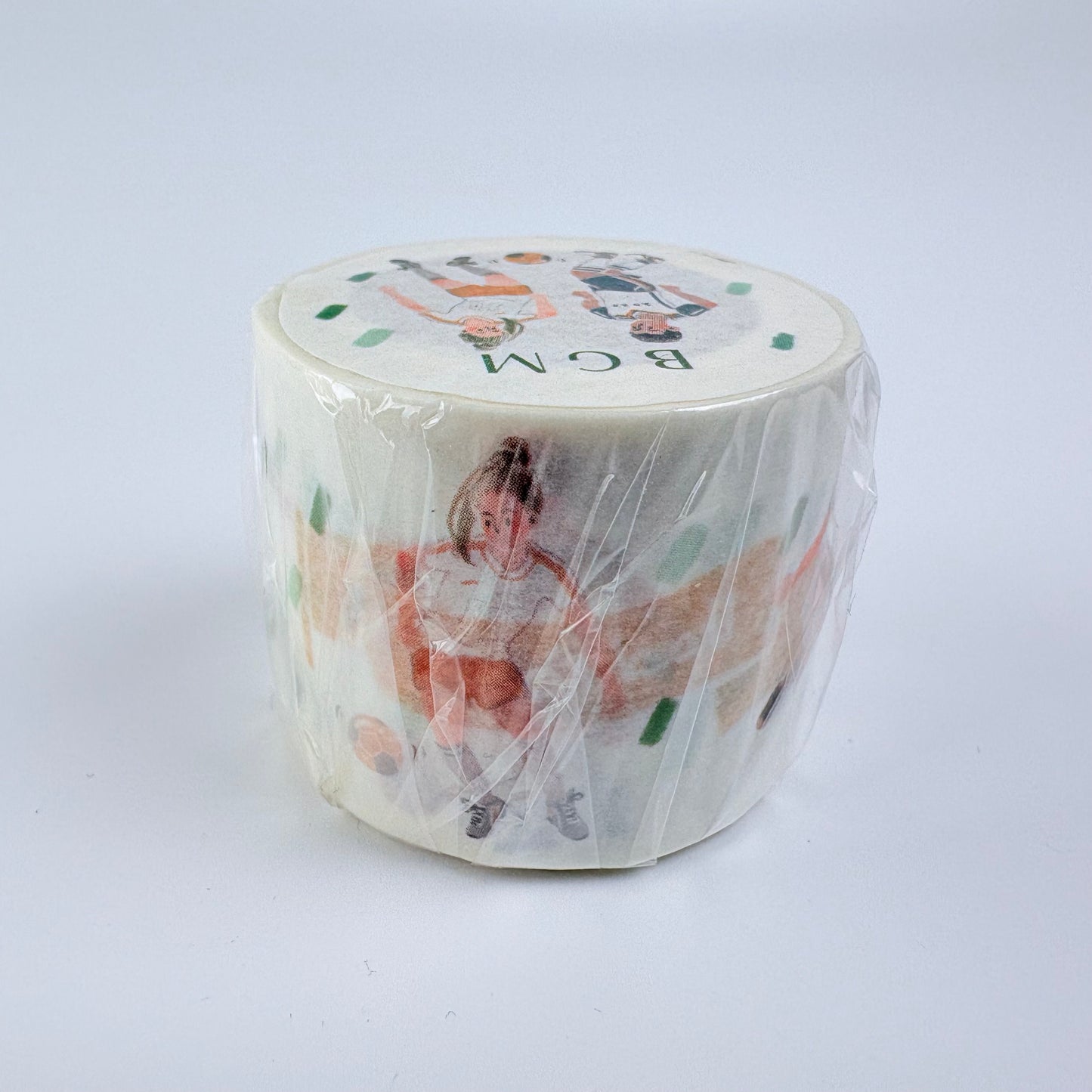 Washi páska BGM – Fotbal, 30 mm × 7 m