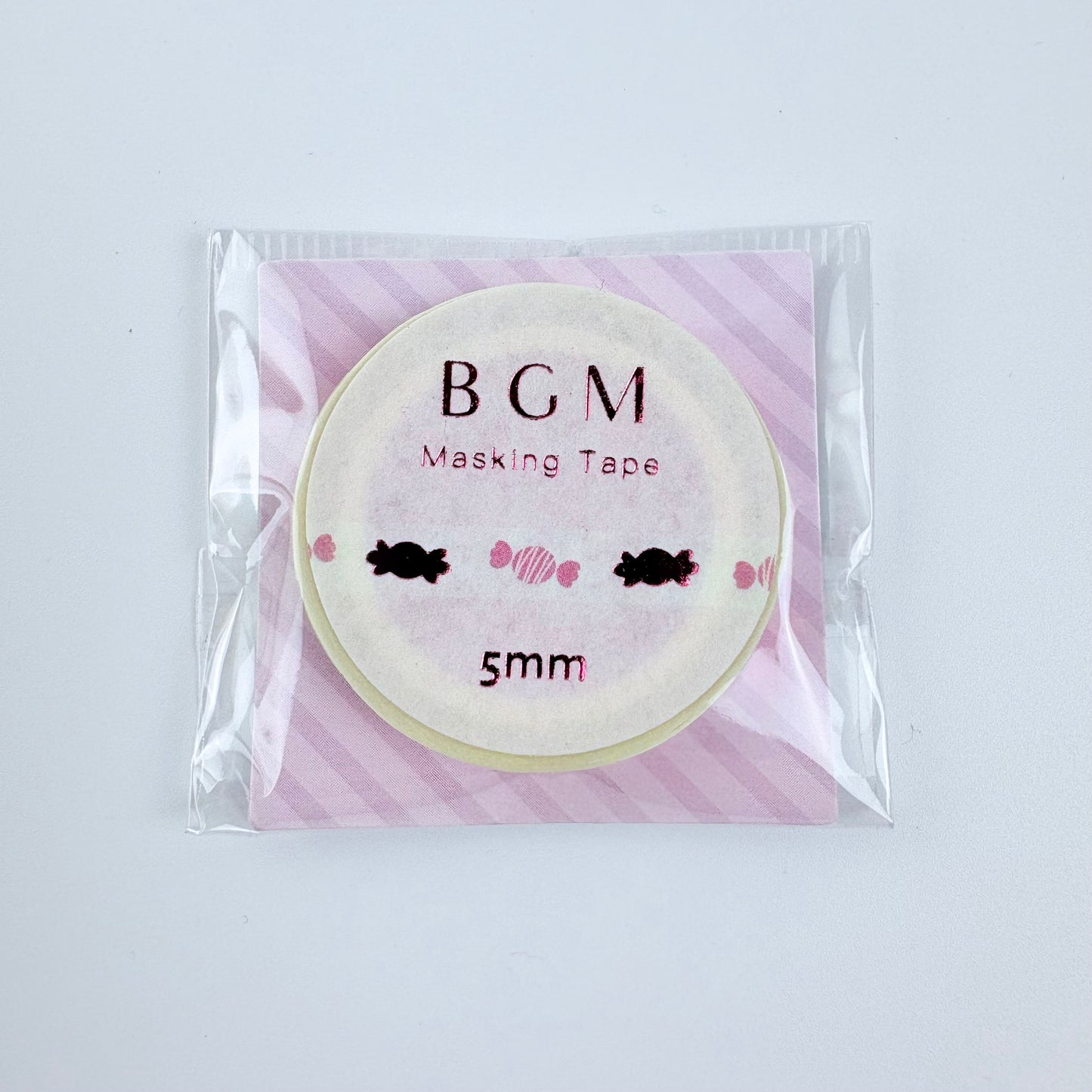 Washi páska BGM – Bonbony, 5 mm × 5 m