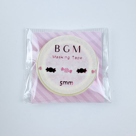 Washi páska BGM – Bonbony, 5 mm × 5 m