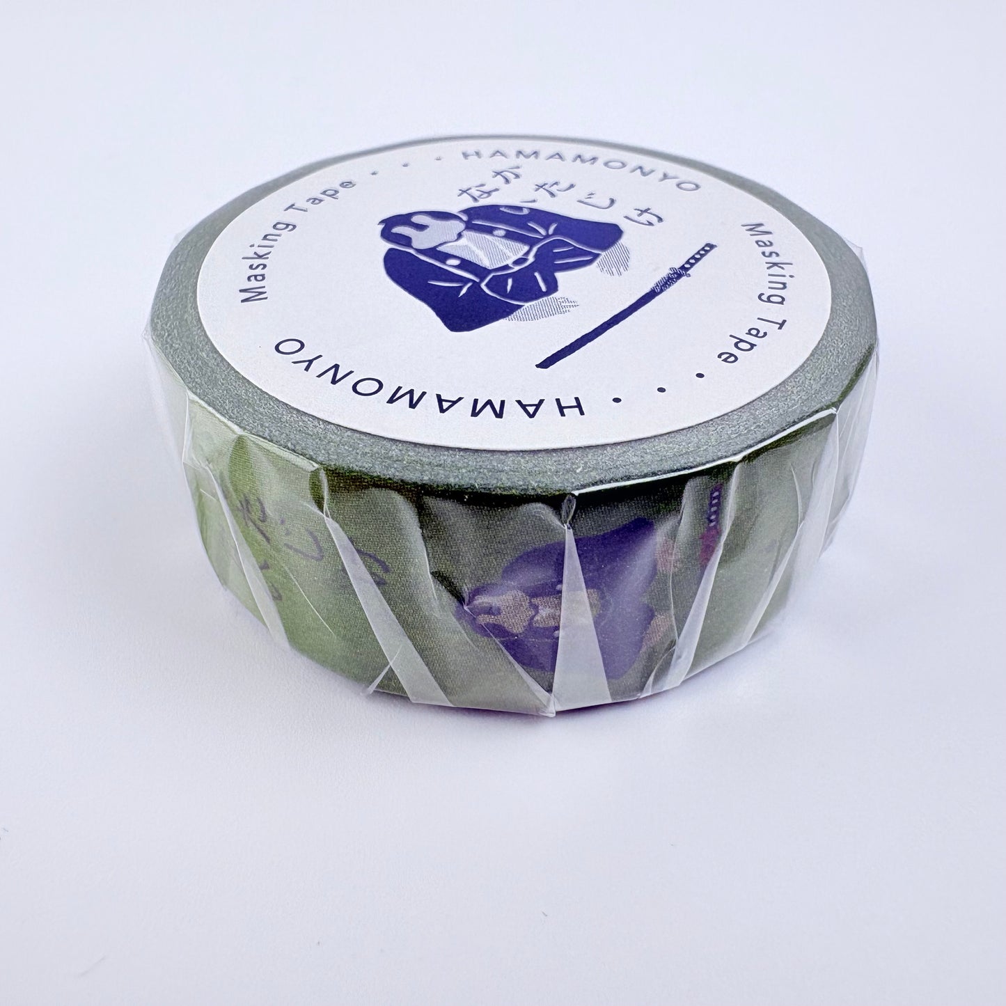 Washi páska HAMAMONYO – Samuraj „Katajikenai“, 15 mm × 5 m