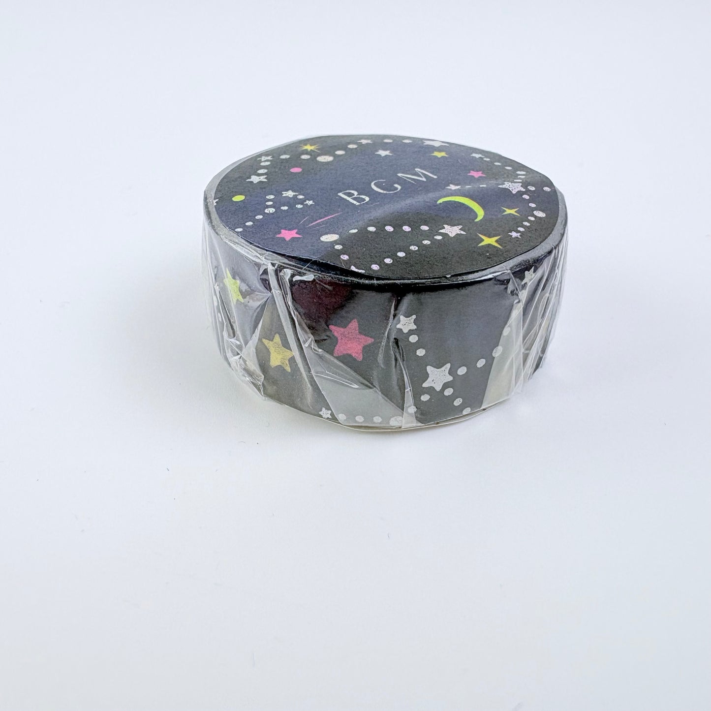 Washi páska BGM – Vesmír, hvězdy a měsíc, 15 mm × 7 m