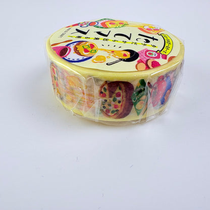 Washi páska WORLD CRAFT – Toasty se sýrem, 15 mm × 7 m