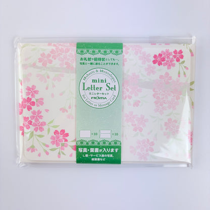 Dopisní sada Sakura s kartičkami Made in Japan