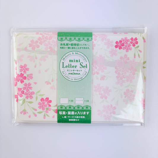 Dopisní sada Sakura s kartičkami Made in Japan