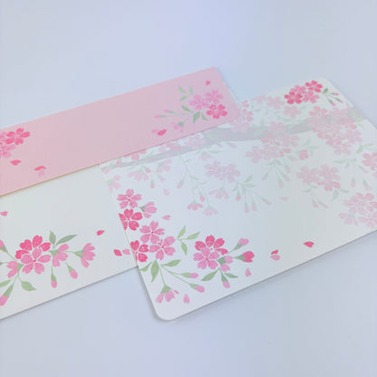 Dopisní sada Sakura s kartičkami Made in Japan