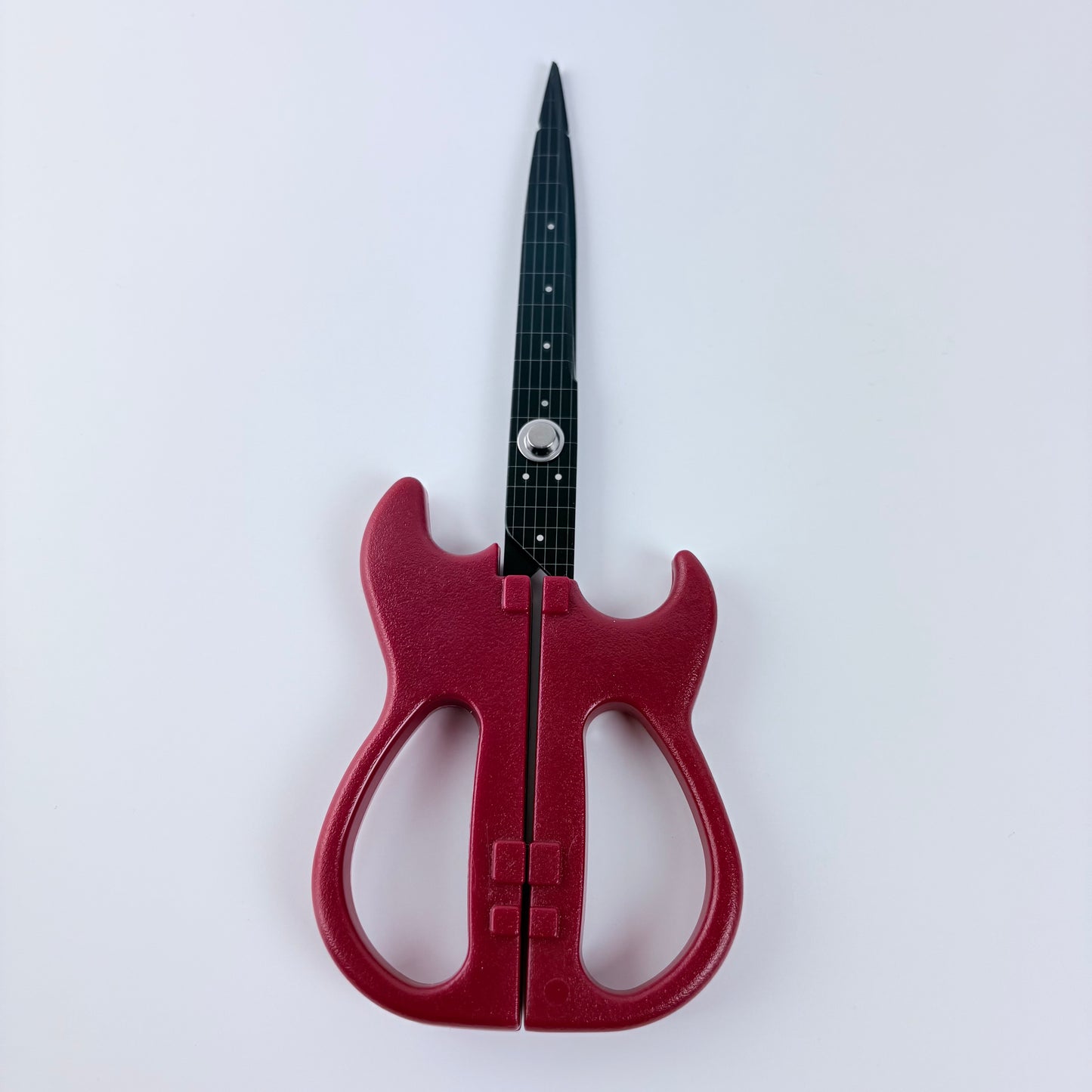 Červené nůžky Seki Sound (kytara) 200 mm | Made in Japan
