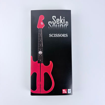 Červené nůžky Seki Sound (kytara) 200 mm | Made in Japan