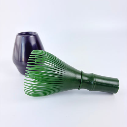 Polypropylenový chasen na matchu – zelený / Made in Japan