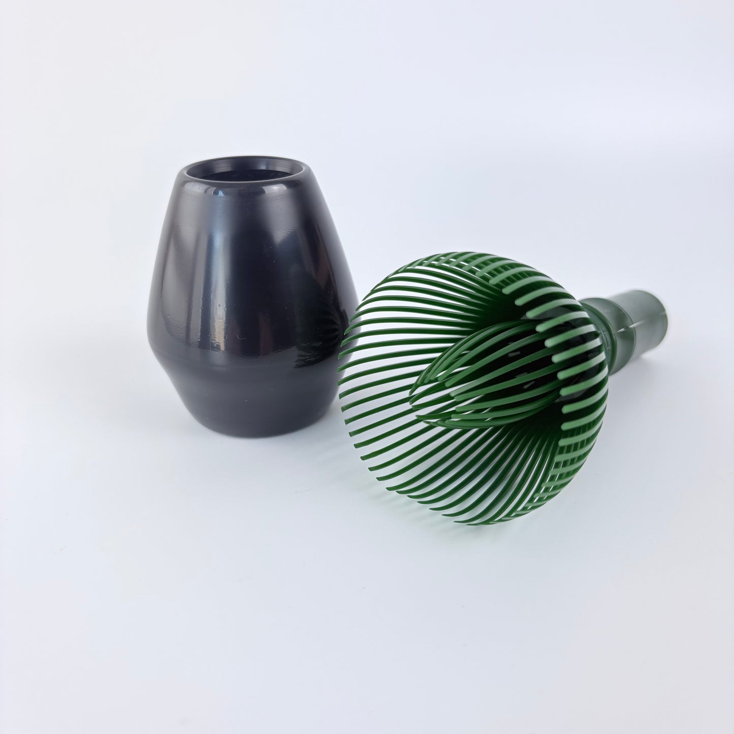 Polypropylenový chasen na matchu – zelený / Made in Japan