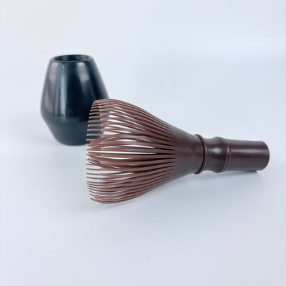 Polypropylenový chasen na matchu – hnědý / Made in Japan