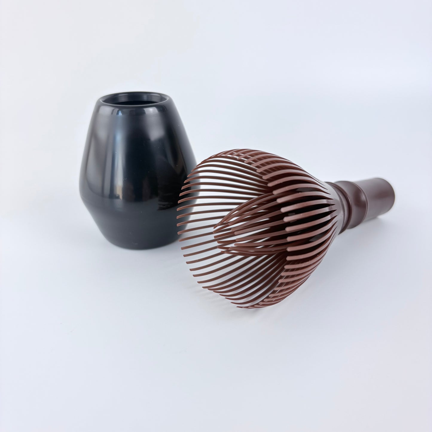 Polypropylenový chasen na matchu – hnědý / Made in Japan