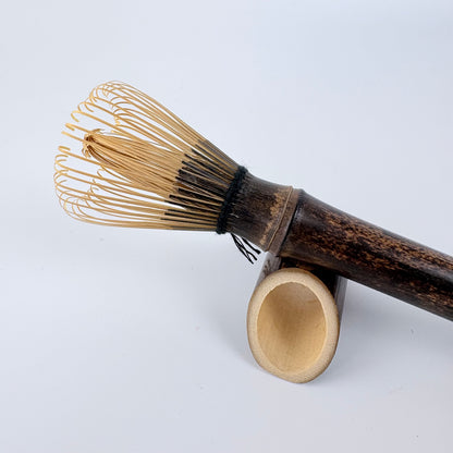 Muddler chasen – bambusová metlička na matchu s dlouhou rukojetí, 15 cm