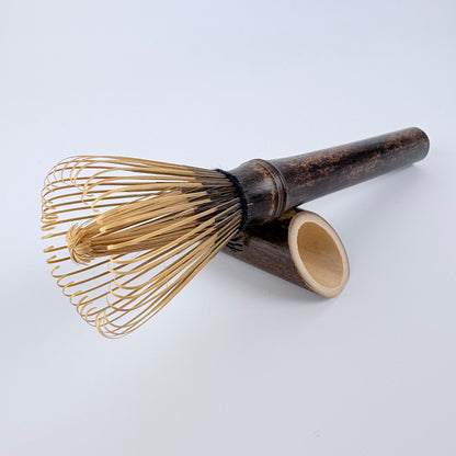 Muddler chasen – bambusová metlička na matchu s dlouhou rukojetí, 15 cm