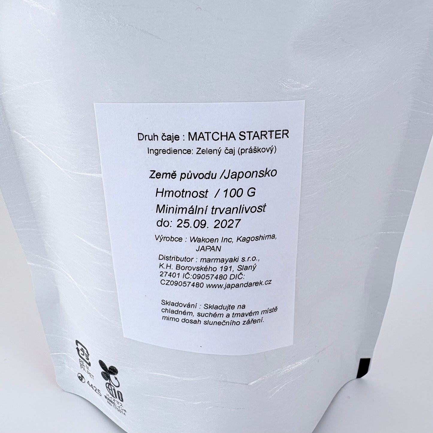 Matcha Starter 100 g – japonský zelený čaj z Kagoshimy