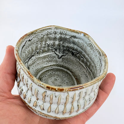 Matcha miska Mino ware – světlá glazura / Made in Japan