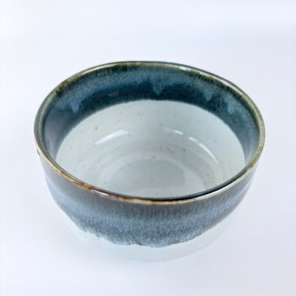 Matcha miska Mino ware – modrozelená glazura / Made in Japan