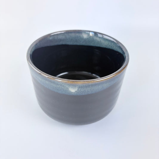 Matcha miska Mino ware – černá glazura / Made in Japan
