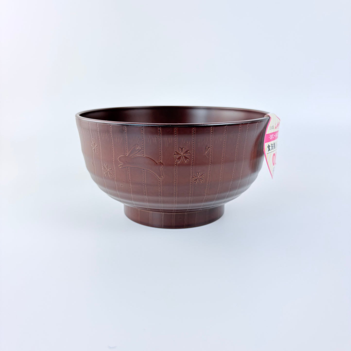Japonská miska Yume-Usagi 12,7 cm – dřevěný vzhled / Made in Japan