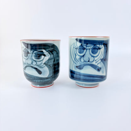 Japonský čajový šálek Daruma 150 G | symbol vytrvalosti - Made in Japan