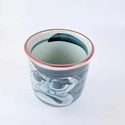 Japonský čajový šálek Daruma 150 G | symbol vytrvalosti - Made in Japan