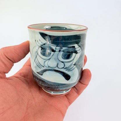 Japonský čajový šálek Daruma 150 G | symbol vytrvalosti - Made in Japan