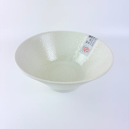 Mino-yaki miska Donburi / Ramen 19,6 cm – bílá