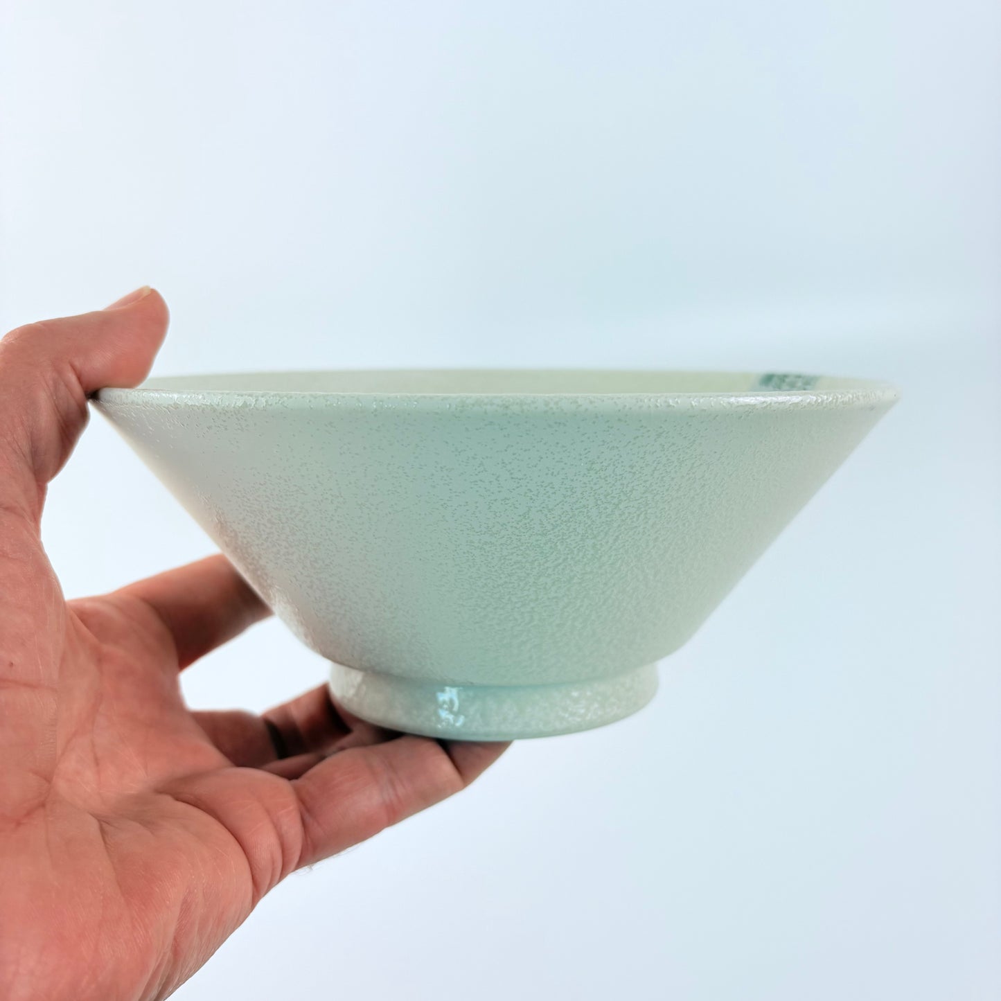 Mino-yaki miska Donburi / Ramen 19,6 cm – bílá